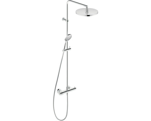Duschsäule Duravit B.1 mit Thermostat chrom