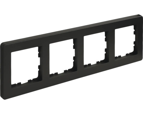 Vierfachrahmen für Schalter und Steckdosen