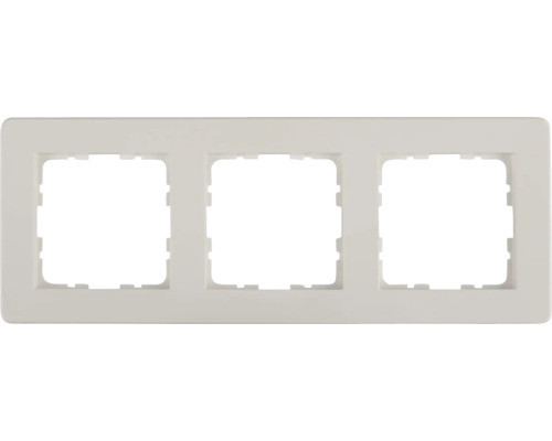 3-fach Rahmen Abdeckung Q-Link F-Line, unterputz, weiß