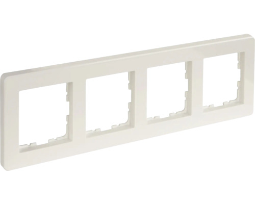 Vierfachrahmen für Schalter und Steckdosen
