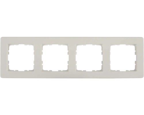 4-fach Rahmen Abdeckung Q-Link F-Line, unterputz, weiß