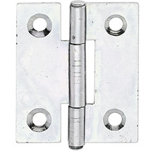 Scharnier Alberts 25,8 x 31,5 x 0,75 mm 1 Stück