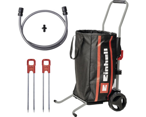 Schlauchwagen & Transportwagen Einhell für Akku-Schlauchtrommel Einhell Logo Gartensackkarre mit Zubehör