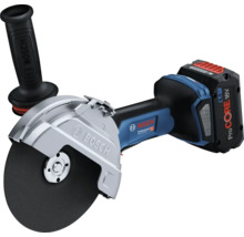 Akku-Mauernutfräse mit Akku und Absaughaube