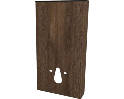 Spülkastenverkleidung Devo Lotos 65x121x19 cm bronze expressive oak/soft black Spender für Papierhandtücher aus Holz