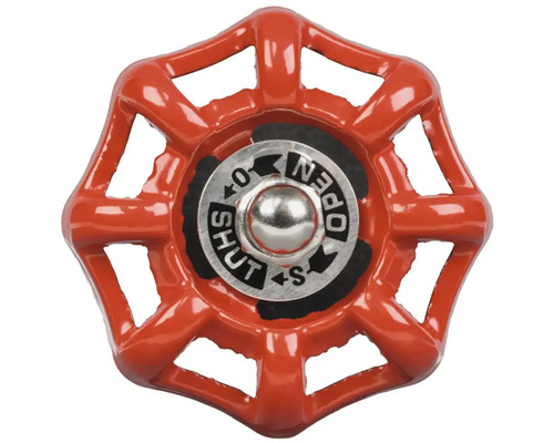 Absperrventil mit offen und geschlossen Symbol