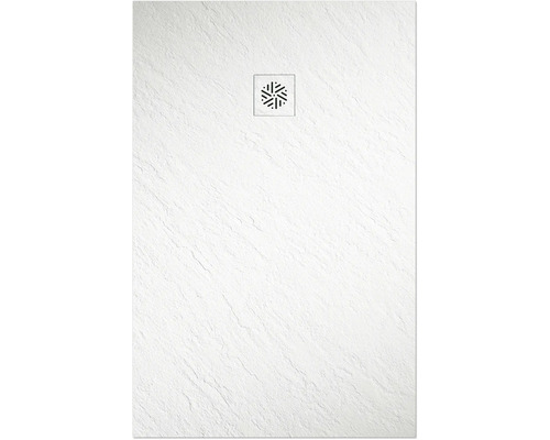 Extraflache Rechteck-Duschwanne Jungborn Cento 140x90x2,6 cm weiß matt