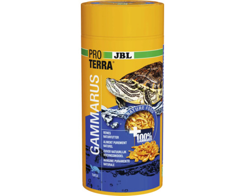 Wasserschildkröten Snack JBL PROTERRA GAMMARUS Leckerbissen für alle Wasserschildkröten 1000 ml