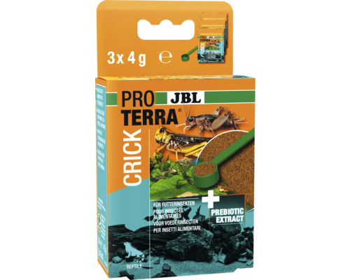 Insektenfutter JBL PROTERRA CRICK Alleinfutter für Futterinsekten 3 x 10 ml