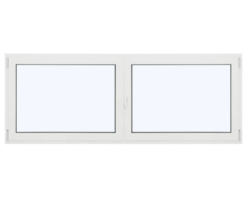 Kunststofffenster mit zwei Flügeln