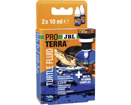 Trockenfutter Reptilien JBL Proterra Turtle Fluid 10 ml JBL ProTerra Turtle Fluid für Wasserschildkröten