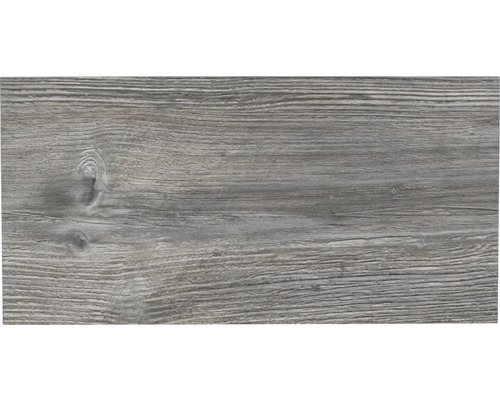 Kragarmregal Regalboden Walteco Rusticline 600 x 25 x 25 mm, grau Holzfliese mit Holzstruktur