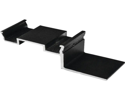 Windlastträger 155x40 mm schwarz Aluminiumprofil