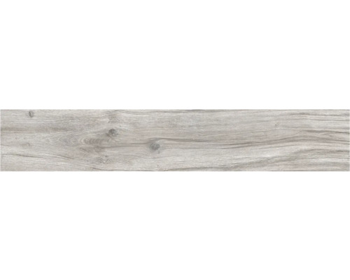 Feinsteinzeug Bodenfliese Mumble Antislip 15x90 cm Eiche grau rektifiziert Feinsteinzeug Bodenfliese Mumble Antislip 15x90 cm Eiche grau rektifiziert
