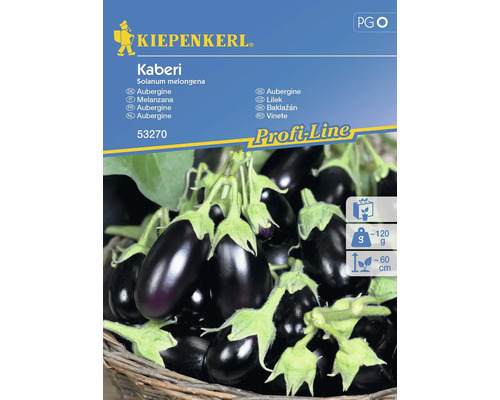 Gemüsesamen Kiepenkerl Aubergine 'Kaberi'