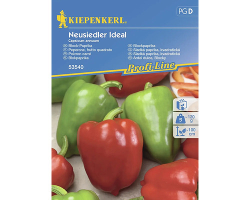 Gemüsesamen Kiepenkerl Paprika 'Neusiedler Ideal'