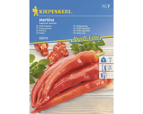 Gemüsesamen Kiepenkerl Chilli 'Mertina'