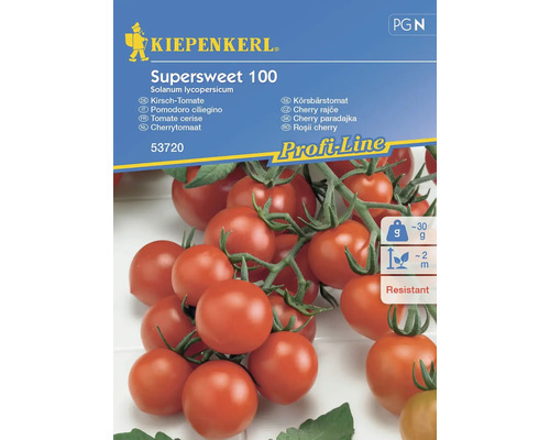 Gemüsesamen Kiepenkerl Tomate 'Supersweet 100'