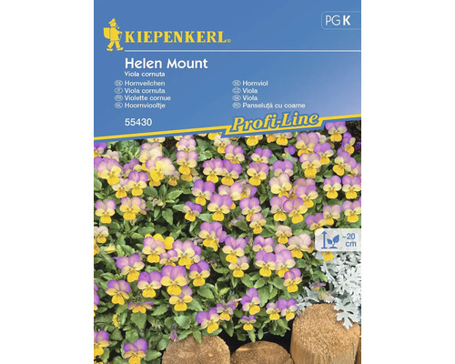 Blumensamen Kiepenkerl Hornveilchen 'Helen Mount'