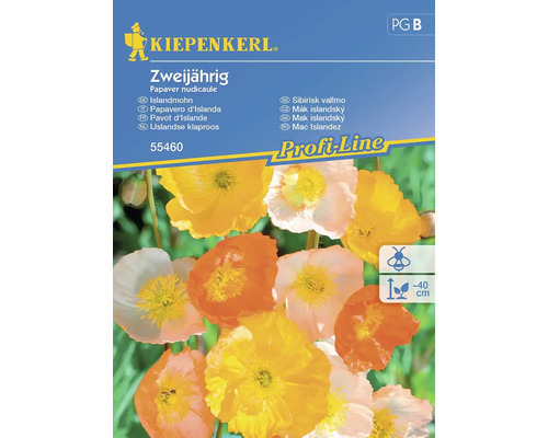 Blumensamen Kiepenkerl Islandmohn 'Pastell Mischung'