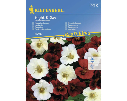Blumensamen Kiepenkerl Kapuzinerkresse 'Night & Day'