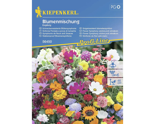 Blumenmischung Kiepenkerl 'Schneckenresistente Blüten'