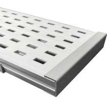 Aluminium Gerüstbelag mit Aussparungen