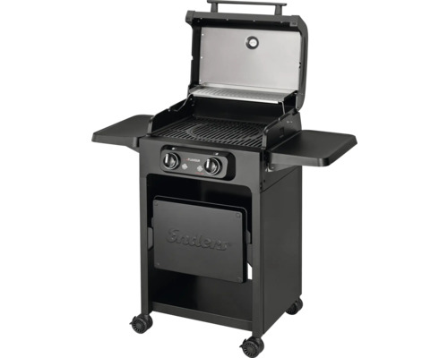 Enders Gasgrill mit zwei Brennern, Ablageflächen und Wagen
