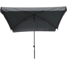 Rechteckiger Sonnenschirm mit Mittelstock