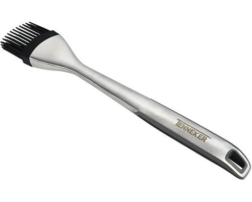 Tenneker Grillpinsel mit Silikonborsten und Edelstahlgriff