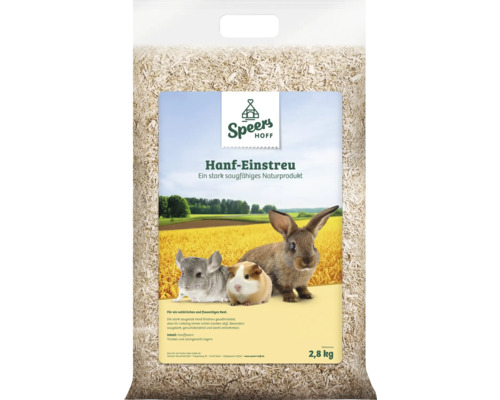 Speers Hof Hanf-Einstreu für Kleintiere im 2,8 Kilogramm Sack