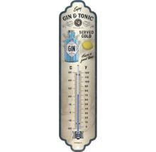 Thermometer mit Gin-und-Tonic-Motiv zur Temperaturmessung