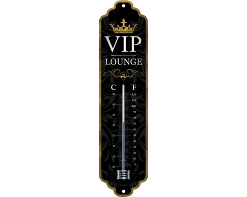 Thermometer VIP Lounge schwarz