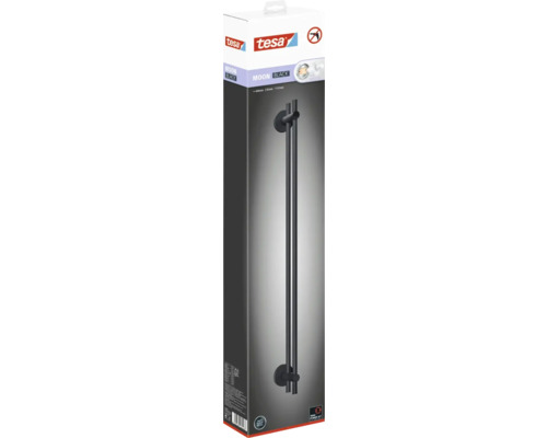 Verpackung einer Tesa Moon Black Handtuchstange