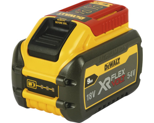 DeWalt Flexvolt Akku, 18 bis 54 Volt, 9 Amperestunden