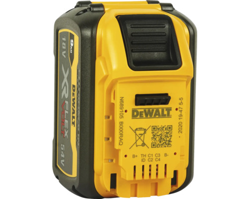 DeWalt 18 Volt 9 Amperestunden Flexvolt 54 Volt Akku