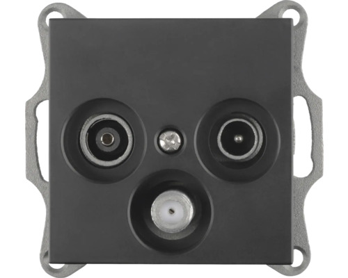 Antennendose für den Anschluss von Antennenkabeln