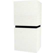 Hängeschrank Devo Viva 2.0 links 40x84x35 cm strukture white Holzdekor mit 2 Türen