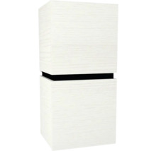 Quadratischer Badezimmerschrank mit zwei Fächern
