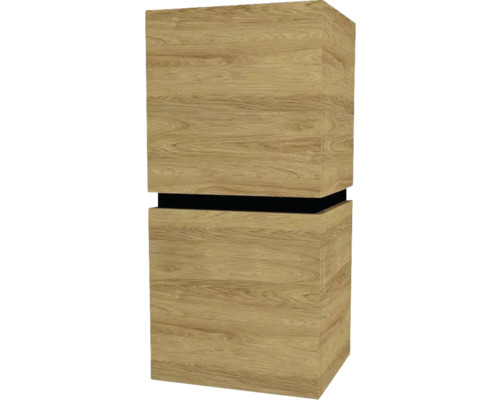 Hängeschrank Devo Viva 2.0 links 40x84x35 cm natural hickory mit 2 Türen