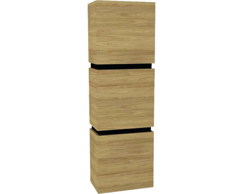 Hochschrank Devo Viva 2.0 40x127x26 cm Anschlag rechts hickory