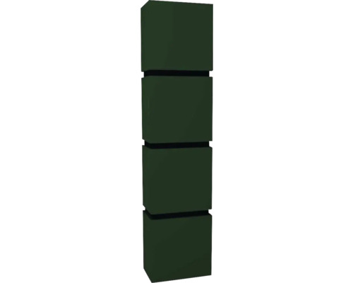 Hochschrank Devo Viva 2.0 40x170x26 cm Anschlag rechts ohne Softclose grün matt Gartenbewässerungssystem mit vier Elementen