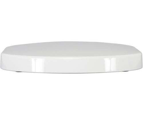 Weiße Toilettenabdeckung