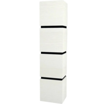 Hochschrank Devo Viva 2.0 40x170x35 cm Anschlag links weiß