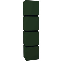 Hochschrank Devo Viva 2.0 40x170x35 cm Anschlag rechts grün matt