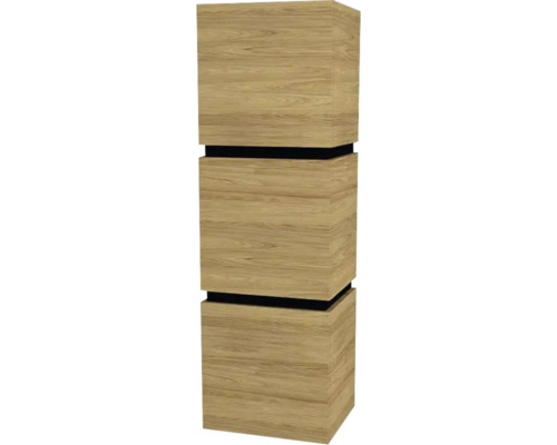 Hängeschrank Devo Viva 2.0 40x127x35 cm Anschlag links hickory