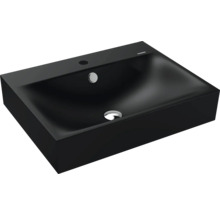 Schwarzes Aufsatzwaschbecken aus Sanitärkeramik