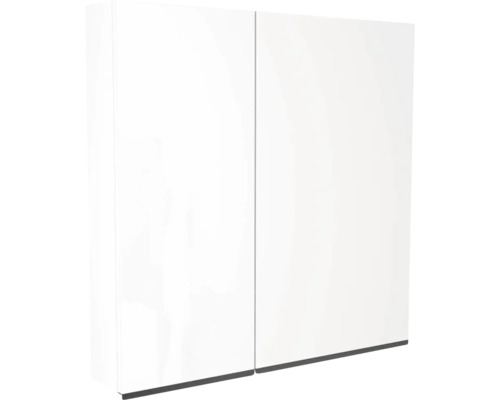 Spiegelschrank Devo Viva 2.0 2-türig 70x15x85 cm rechts premium white