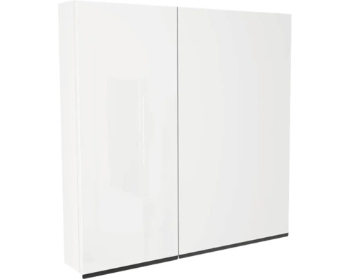 Spiegelschrank Devo Viva 2.0 2-türig 85x15x85 cm rechts premium white