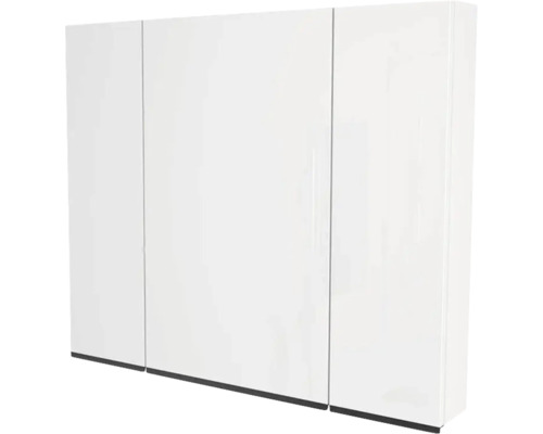 Spiegelschrank Devo Viva 2.0 3-türig 100x15x85 cm premium white